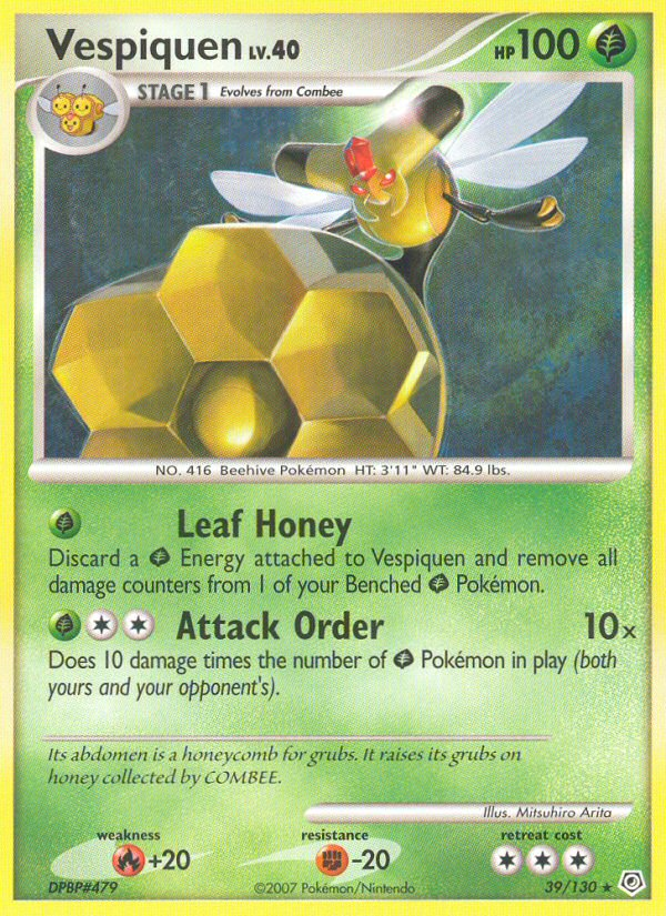 Diamond & Pearl Vespiquen #39/130