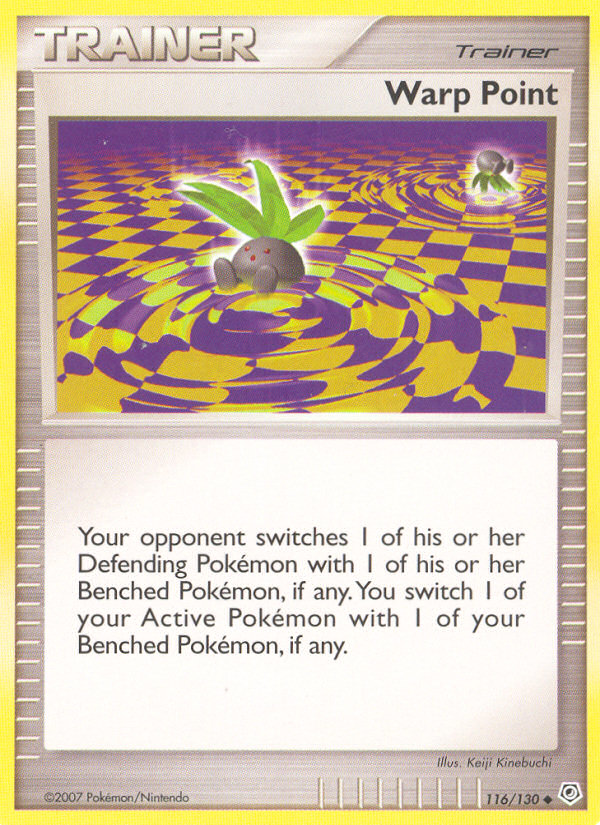 Diamond & Pearl Warp Point #116/130