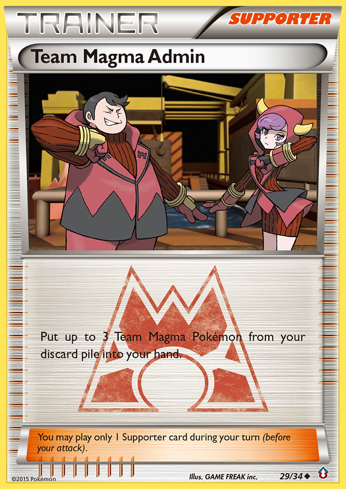 Double Crisis Team Magma Admin #29/34