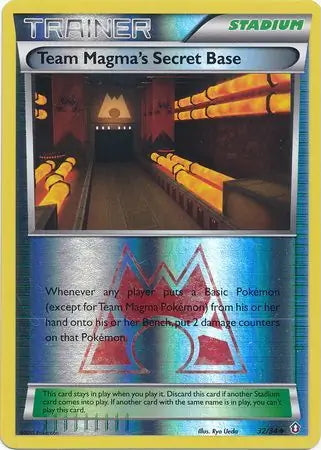 Double Crisis Team Magma's Secret Base #32/34 reverse holo