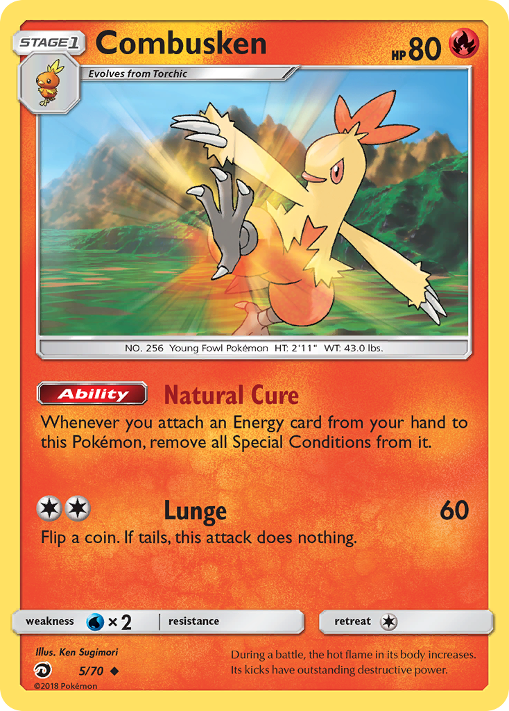 Dragon Majesty Combusken #5/70