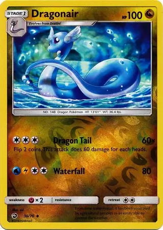 Dragon Majesty Dragonair #36/70 reverse holo