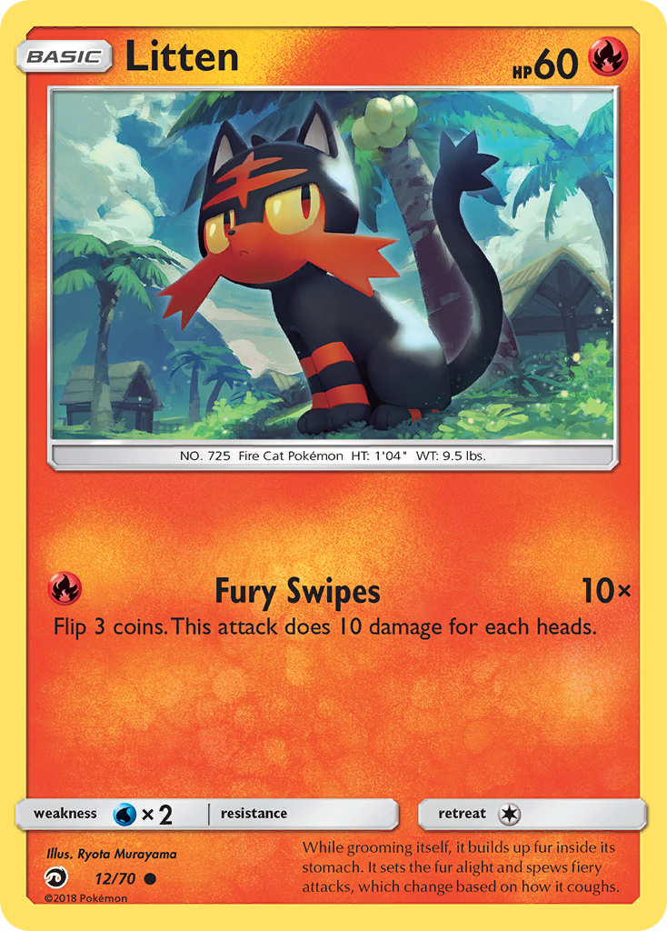 Dragon Majesty Litten #12/70