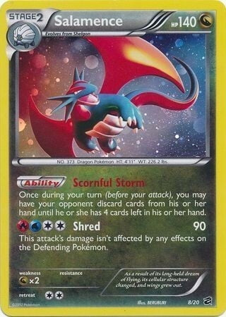 Dragon Vault Cosmos Holo Salamence #8