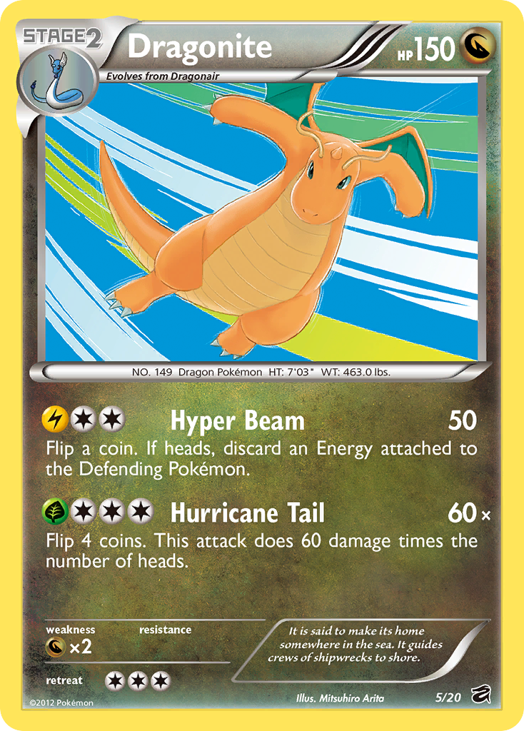 Dragon Vault Holo Dragonite #5