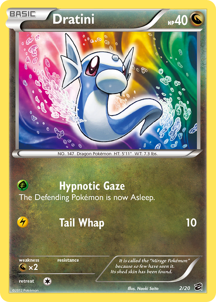 Dragon Vault Holo Dratini #2