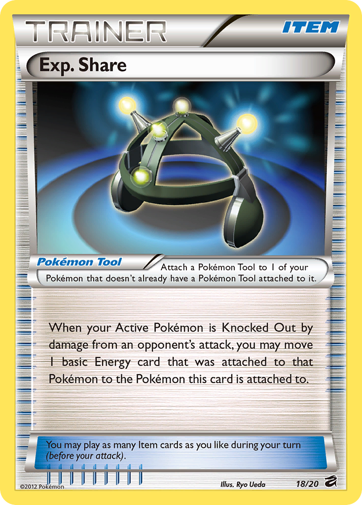 Dragon Vault Holo EXP Share #18