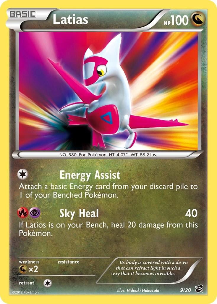 Dragon Vault Holo Latias #9