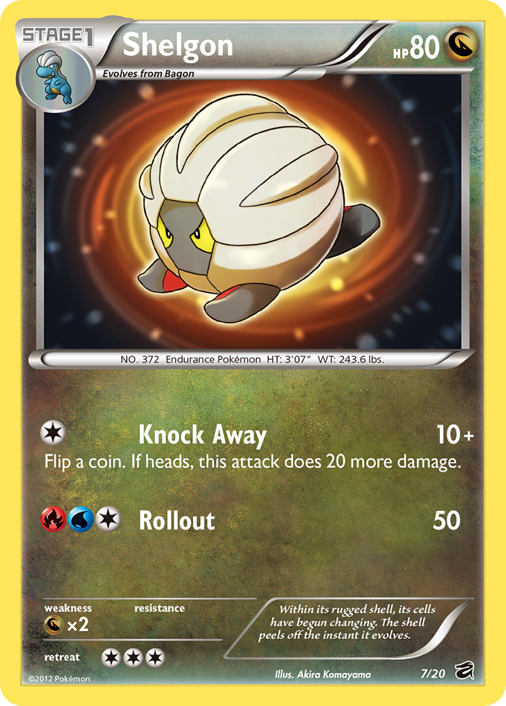 Dragon Vault Holo Shelgon #7