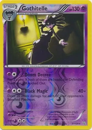Dragons Exalted Gothitelle #57/124 reverse holo