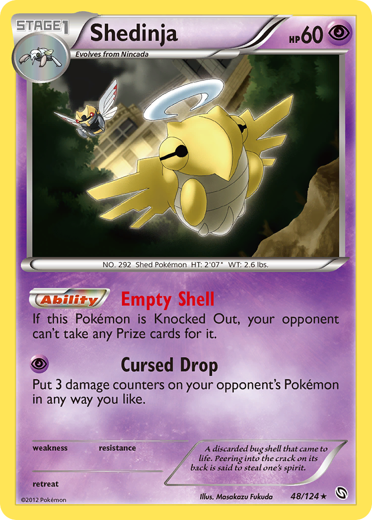 Dragons Exalted Shedinja #48/124