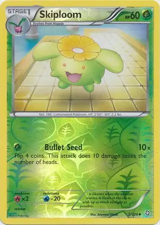 Dragons Exalted Skiploom #2/124 reverse holo