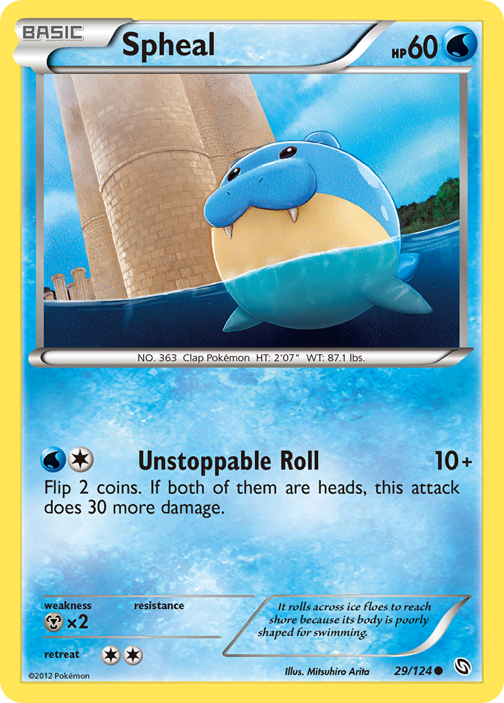 Dragons Exalted Spheal #29/124