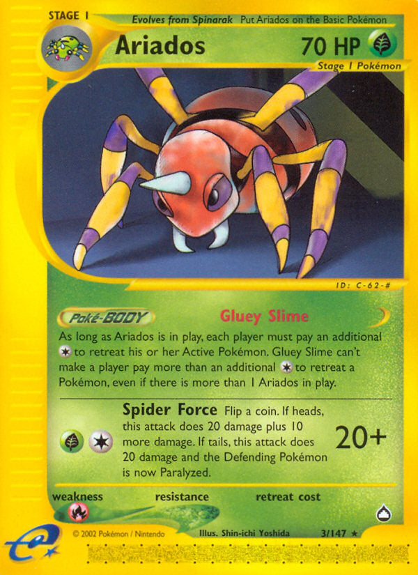 E-Series Aquapolis Ariados #3/147