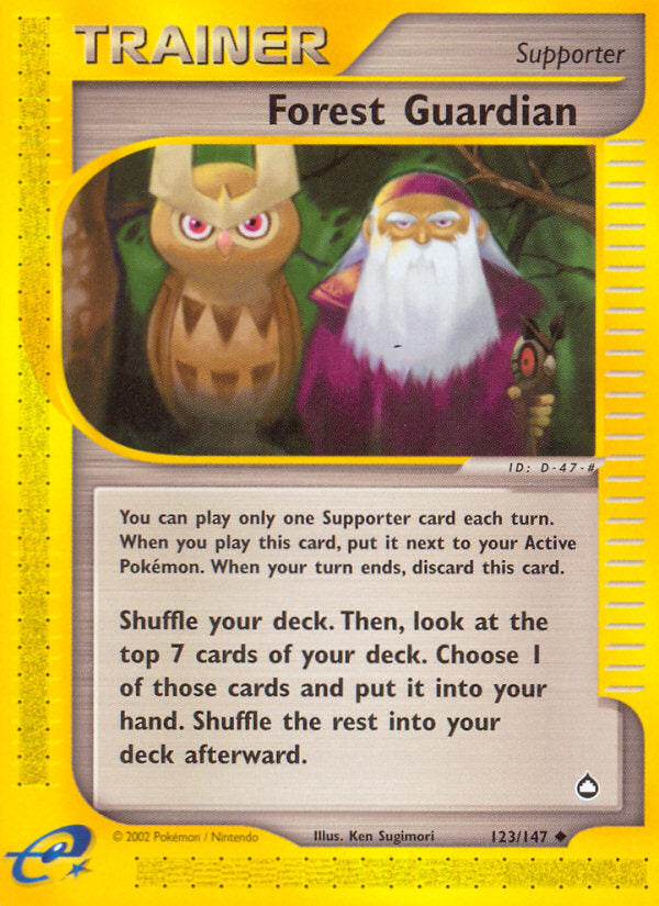E-Series Aquapolis Forest Guardian #123/147