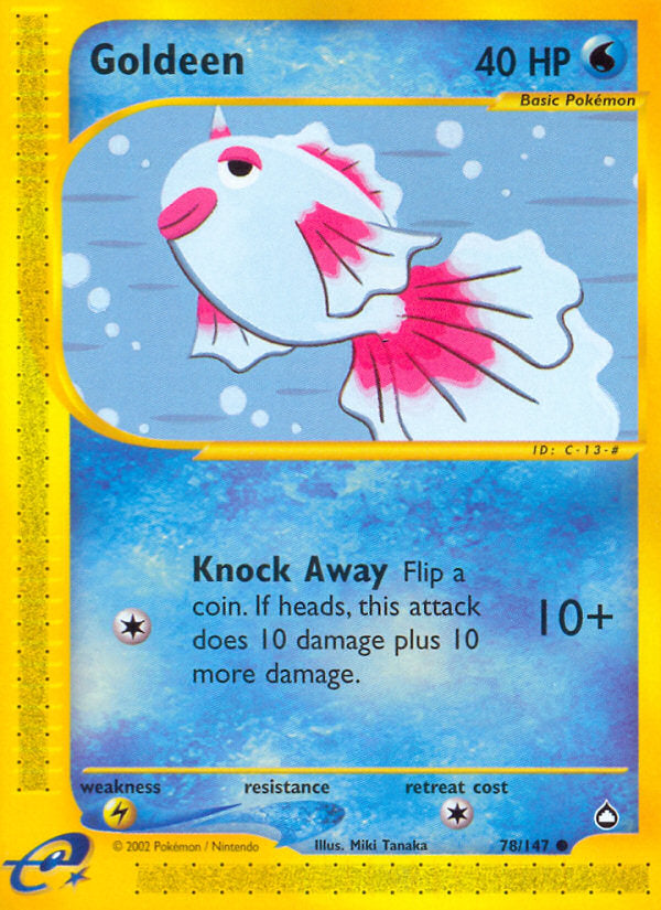 E-Series Aquapolis Goldeen #78/147