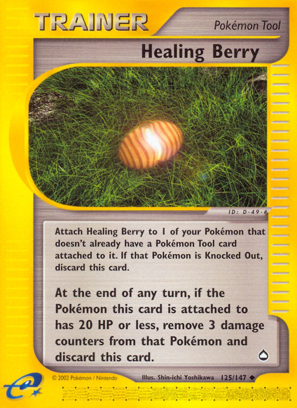 E-Series Aquapolis Healing Berry #125/147