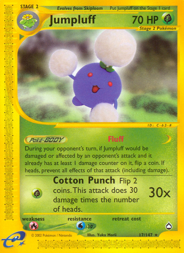 E-Series Aquapolis Jumpluff #17/147
