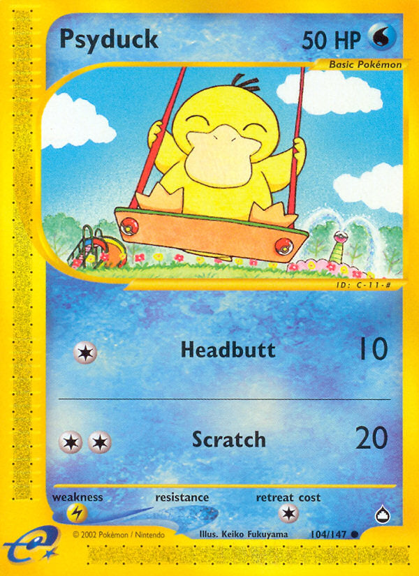 E-Series Aquapolis Psyduck #104/147