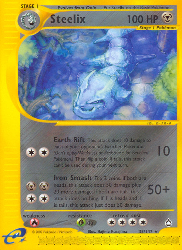 E-Series Aquapolis Steelix #35/147