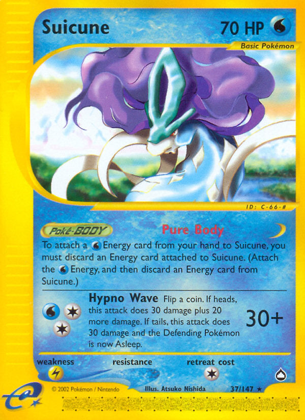 E-Series Aquapolis Suicune #37/147