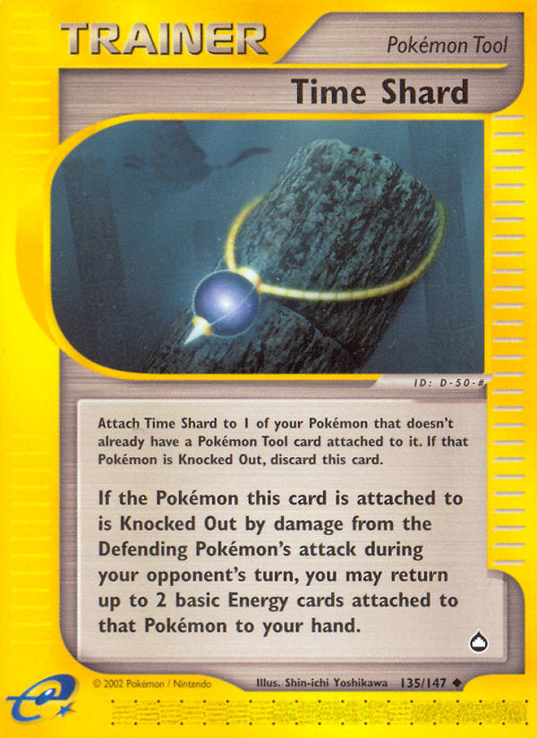 E-Series Aquapolis Time Shard #135/147