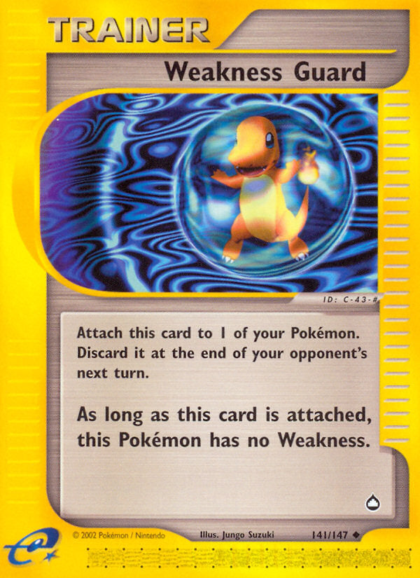 E-Series Aquapolis Weakness Guard #141/147