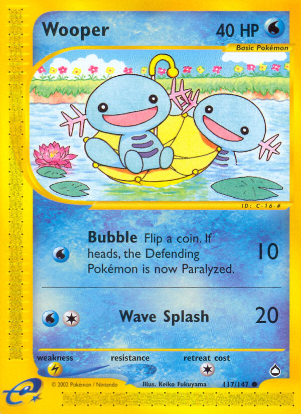 E-Series Aquapolis Wooper #117/147