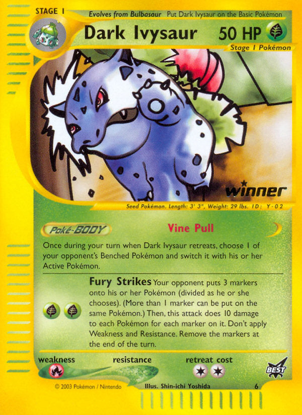 E-Series Best of Game Dark Ivysaur #6 Winner
