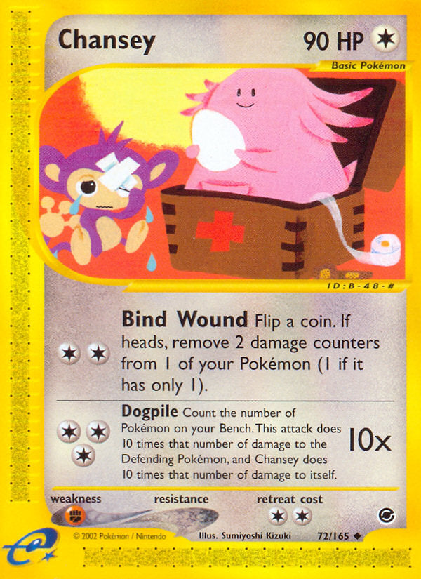 E-Series Expedition Chansey #72/165