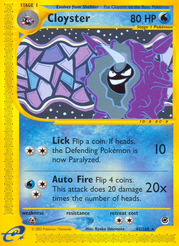 E-Series Expedition Cloyster #42/165