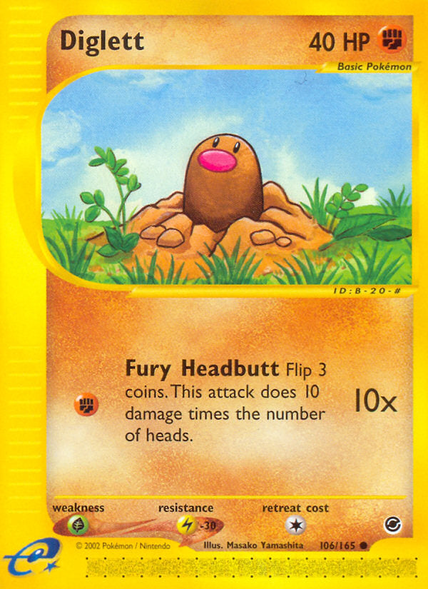 E-Series Expedition Diglett #106/165