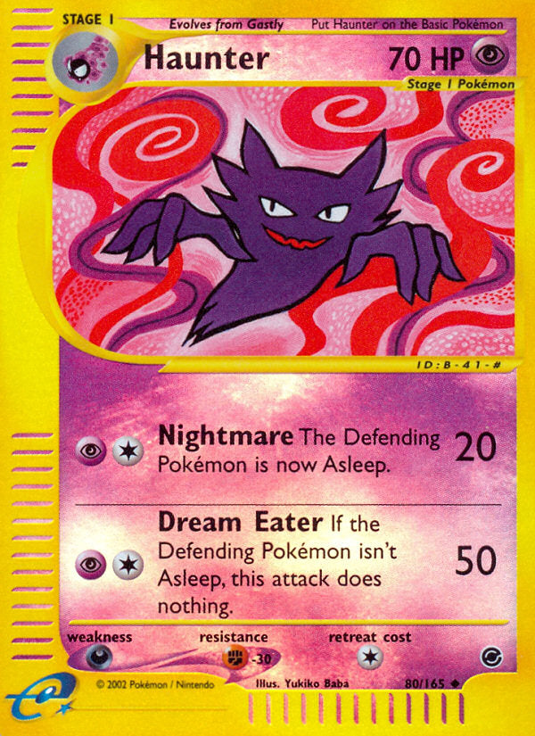 E-Series Expedition Haunter #80/165 reverse holo