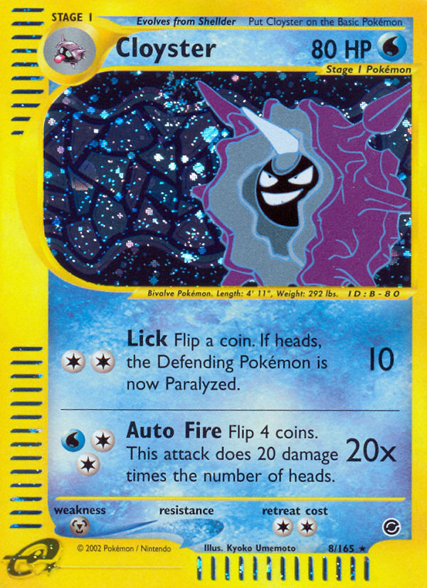 E-Series Expedition Holo Cloyster #8/165