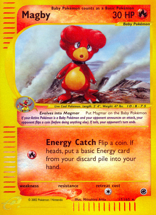 E-Series Expedition Magby #17/165 reverse holo