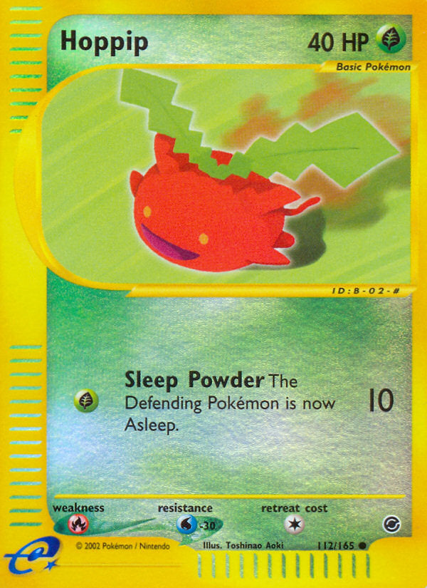 E-Series Expedition Hoppip #112/165 reverse holo