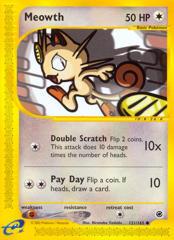 E-Series Expedition Meowth #121/165