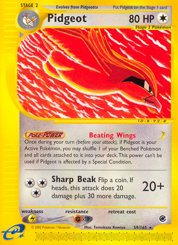 E-Series Expedition Pidgeot #59/165