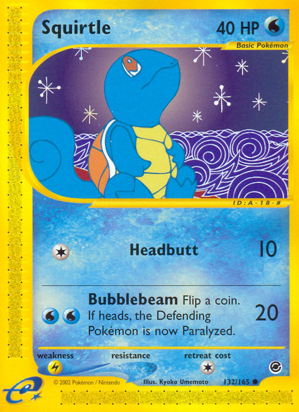 E-Series Expedition Squirtle #132/165