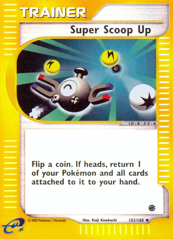 E-Series Expedition Super Scoop Up #151/165 reverse holo