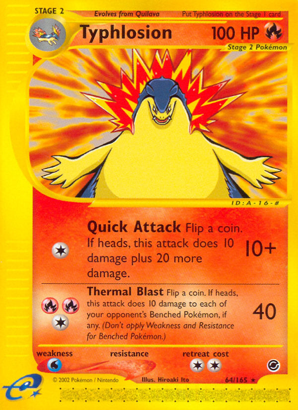 E-Series Expedition Typhlosion #64/165