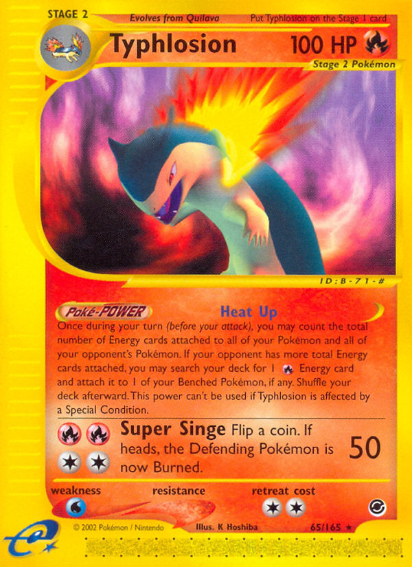E-Series Expedition Typhlosion #65/165