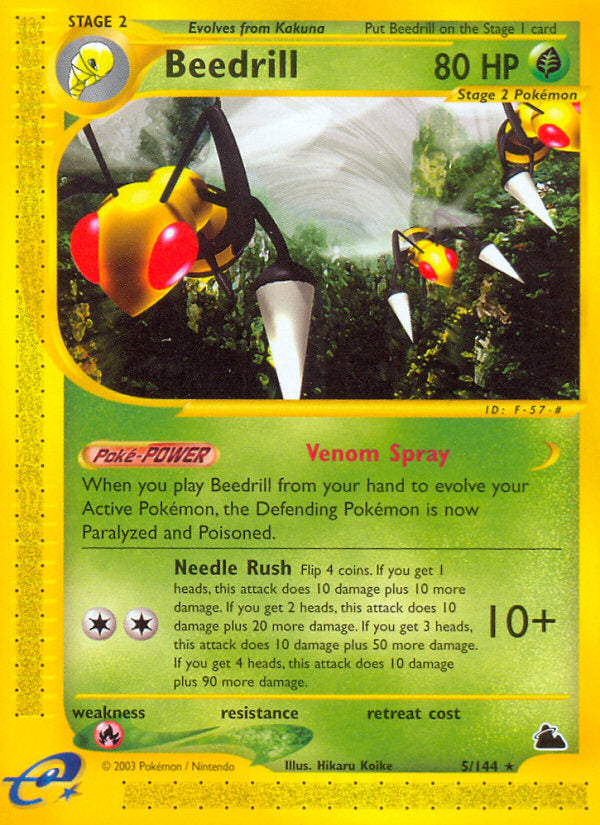E-Series Skyridge Beedrill #5/144