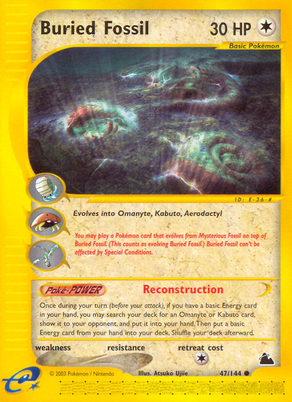 E-Series Skyridge Buried Fossil #47/144