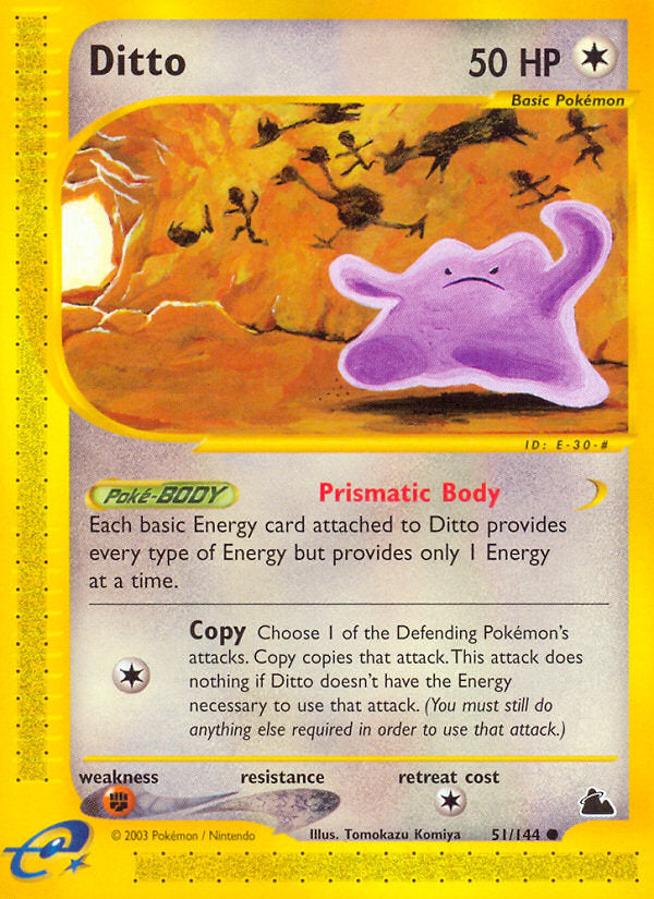 E-Series Skyridge Ditto #51/144