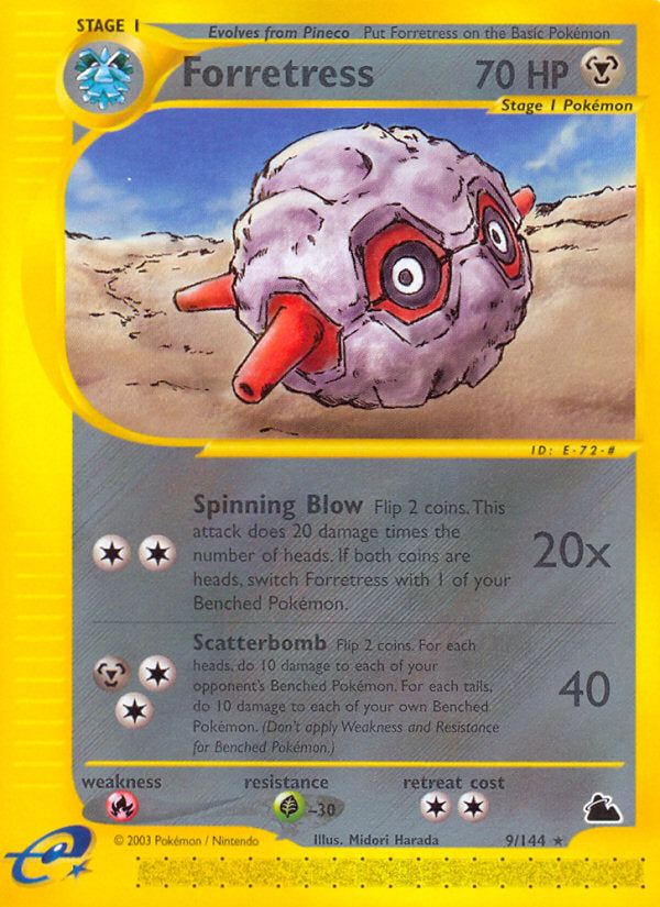 E-Series Skyridge Forretress #9/144