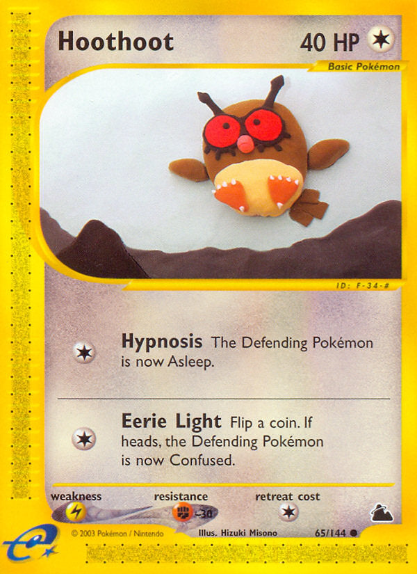 E-Series Skyridge Hoothoot #65/144