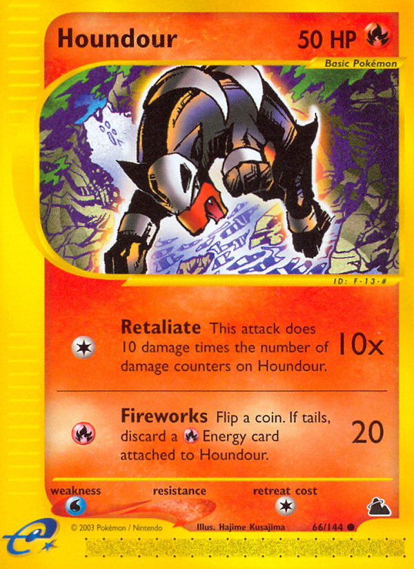 E-Series Skyridge Houndour #66/144