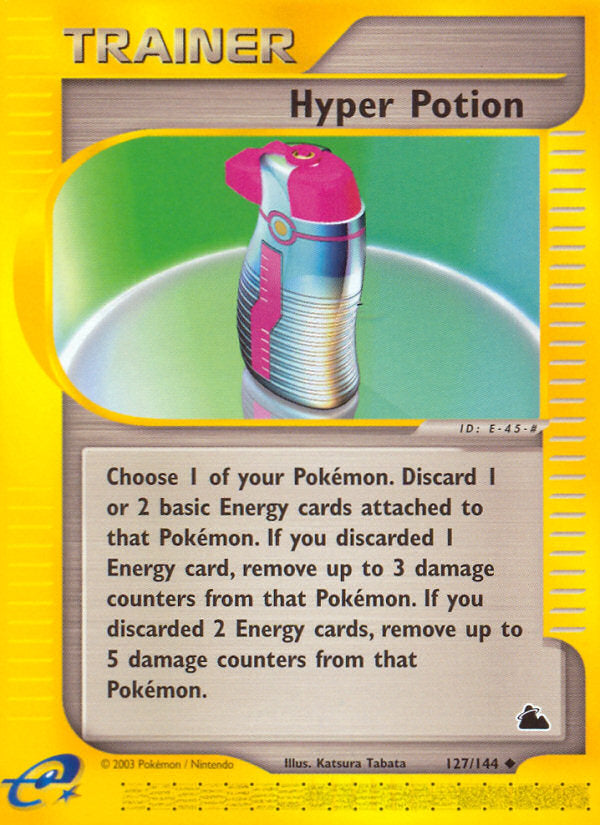 E-Series Skyridge Hyper Potion #127/144