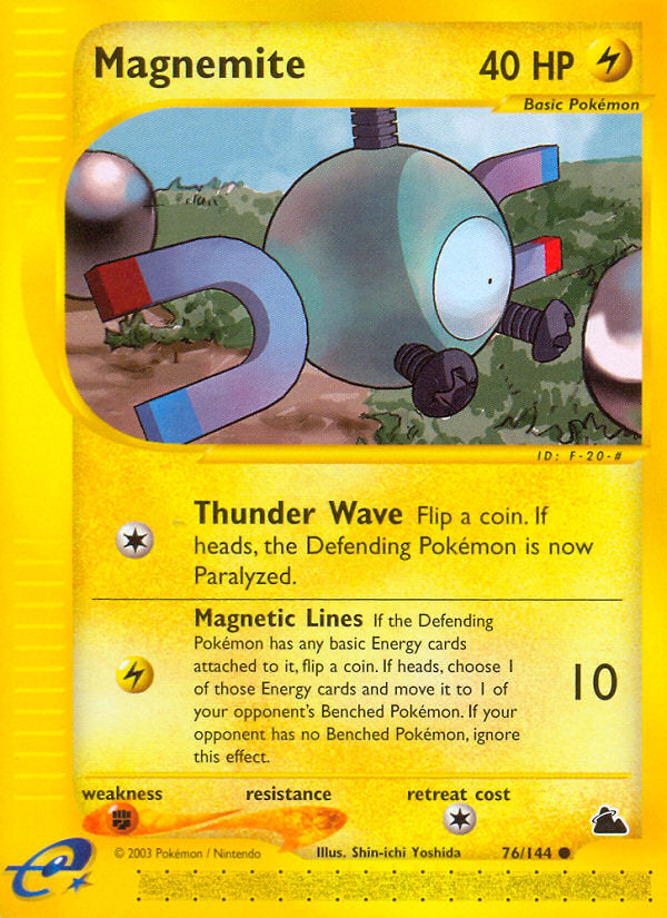 E-Series Skyridge Magnemite #76/144